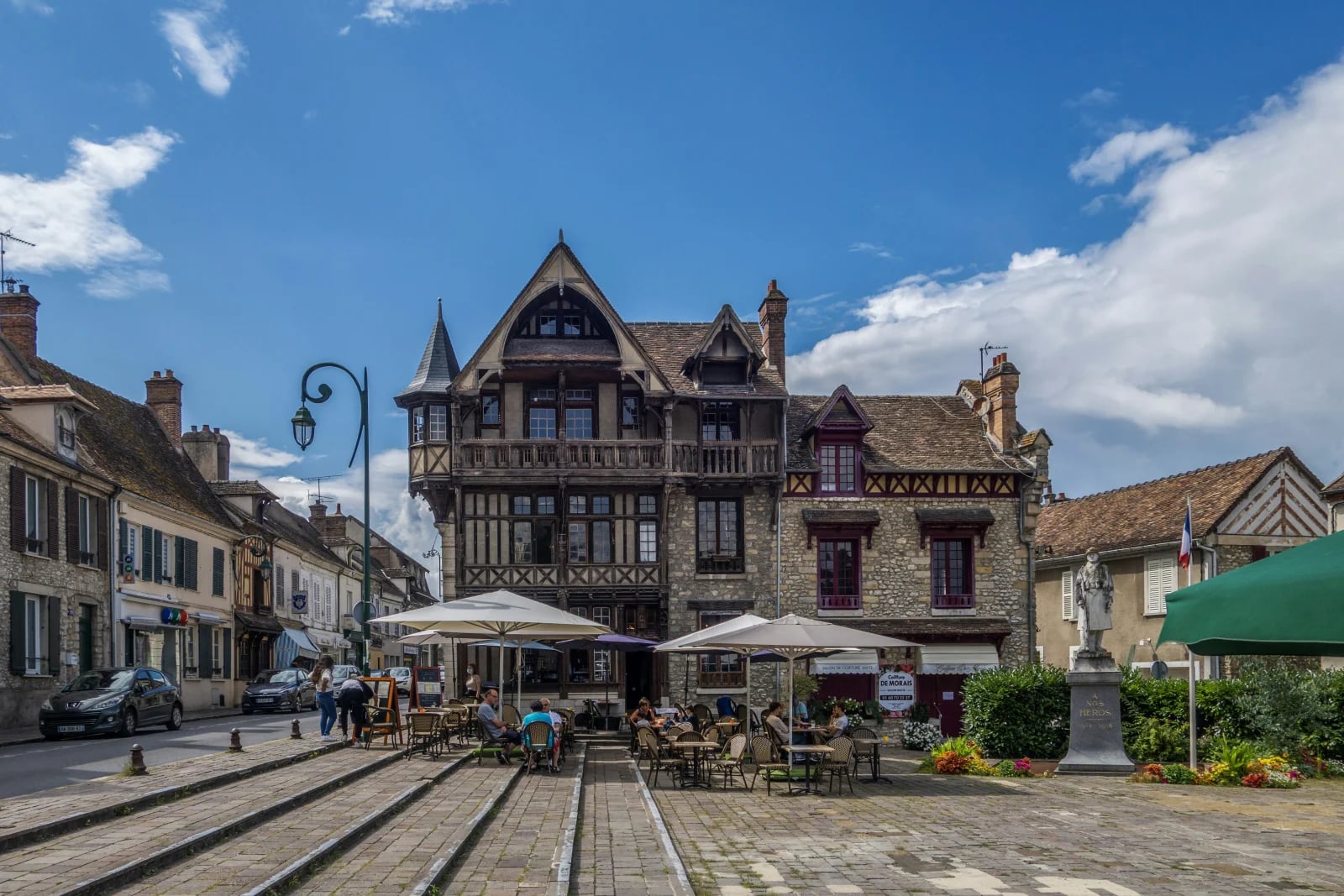 Vue illustrant la Seine-et-Marne (77) en Île-de-France